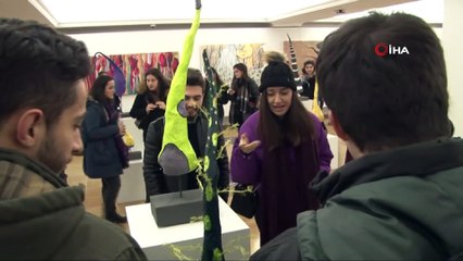 Mehmet Özen’in Antiochos’un Kehaneti” isimli sergisi Maltepe Üniversitesi Güzel Sanatlar Fakültesi’nde açıldı