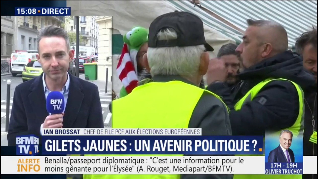 Ian Brossat (PCF): "il y aura des gilets jaunes sur notre liste" aux Européennes
