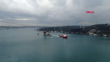 Boğaz'dan Petrol Platformu Geçiyor 4