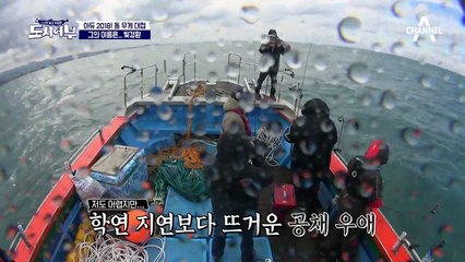 장도연의 왕좌를 노리는 4男들, 오후 첫 수는 유민상꺼?! 낚린이에게 낚인 大형 참돔(자리메타)!!