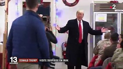 États-Unis : visite éclair de Donald Trump aux troupes mobilisées en Irak