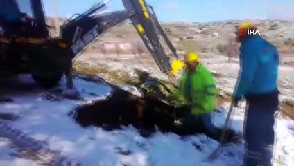 Kar kış demeden hizmetteler