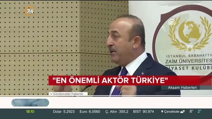 "Suriye'nin siyasi çözüme gitmesinde en önemli aktör Türkiye'dir"