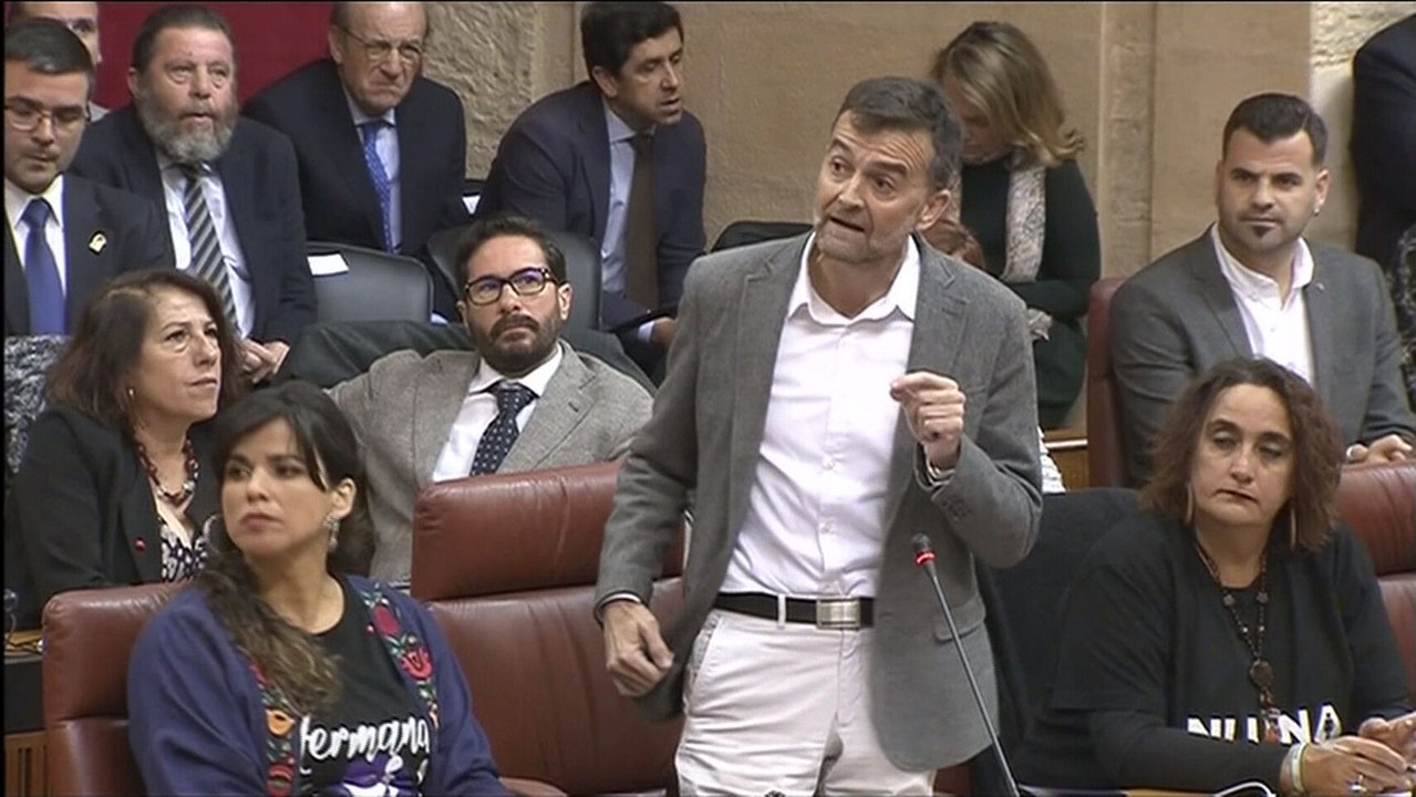 Adelante Andalucía protesta por quedarse fuera de la Mesa del Parlamento de Andalucía.