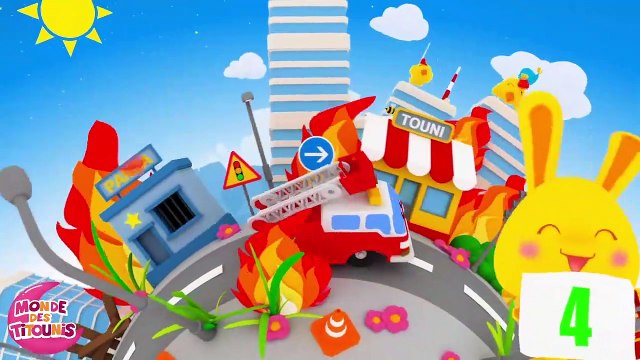 Apprendre les couleurs avec les trains - Chansons et comptines Titounis