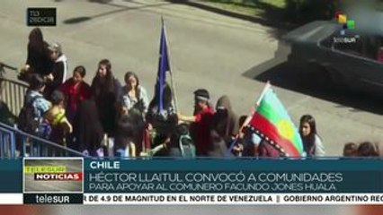 Chile: instan a apoyar al comunero mapuche Facundo Jones Huala
