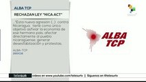 ALBA-TCP rechaza sanciones impuestas por EE.UU. contra Nicaragua