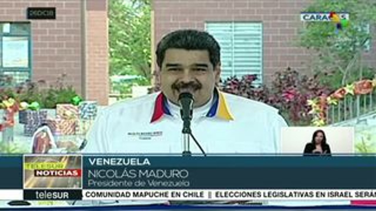 Maduro: Extrema derecha conspira para derrocar al Gobierno venezolano