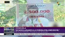 Venezuela: Maduro entrega la vivienda número dos millones 500 mil