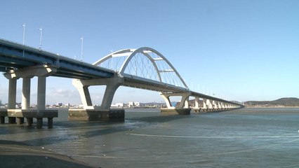 전북 군산∼충남 서천 잇는 동백대교 개통 / YTN