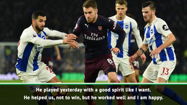 Ramsey's future is for him and his agent - Emery