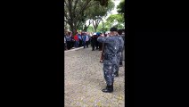 Cortejo de Gerson Camata no cemitério Jardim da Paz