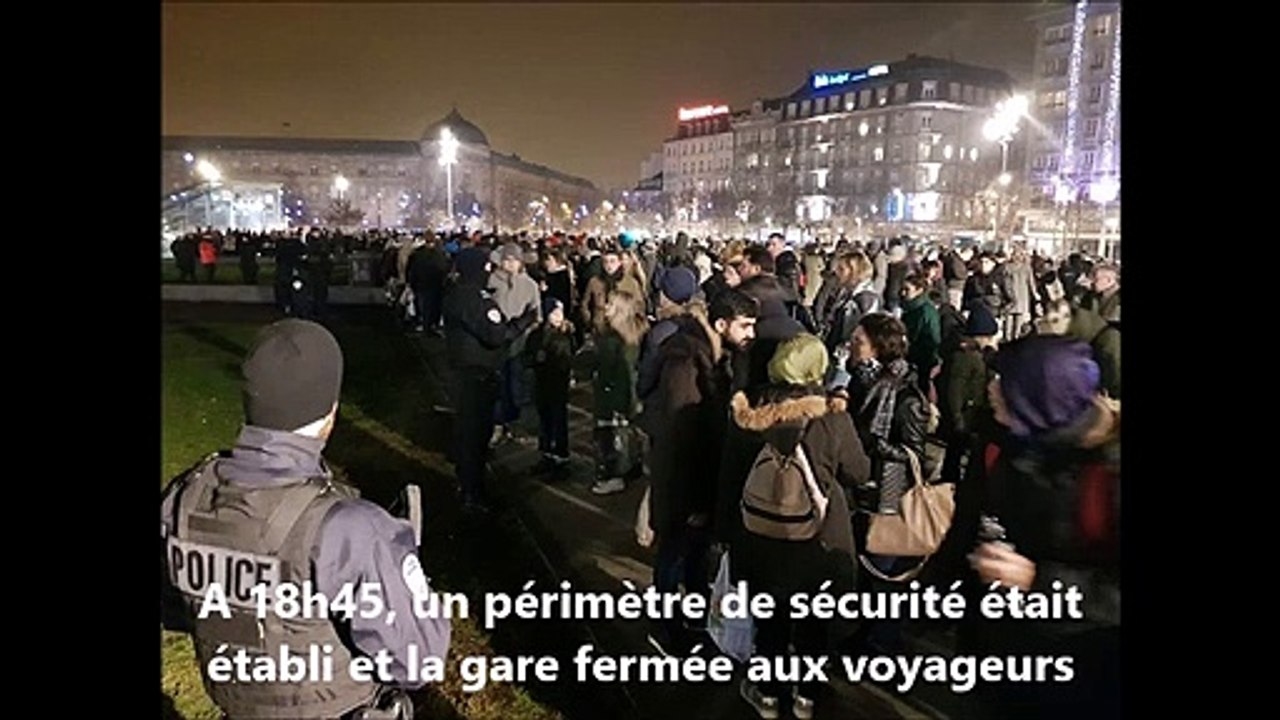 Strasbourg : alerte à la bombe envoyée par sms, gare évacuée