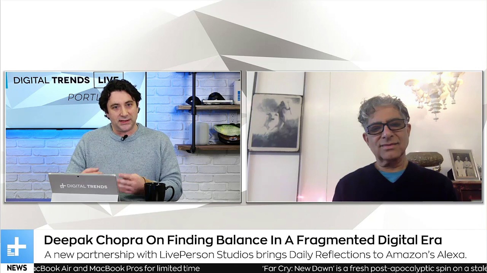 Deepak Chopra on Artificial Intelligence and Embracing