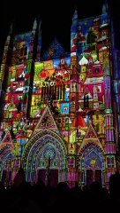 SPECTACLE LUCIA. CATHEDRALE DE NANTES