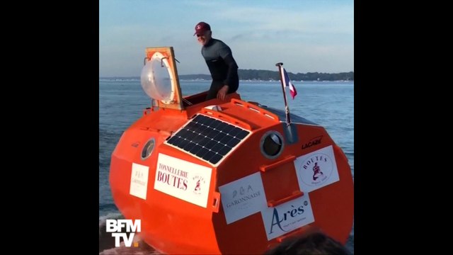 Un Français tente de traverser l’Atlantique à bord d'un tonneau