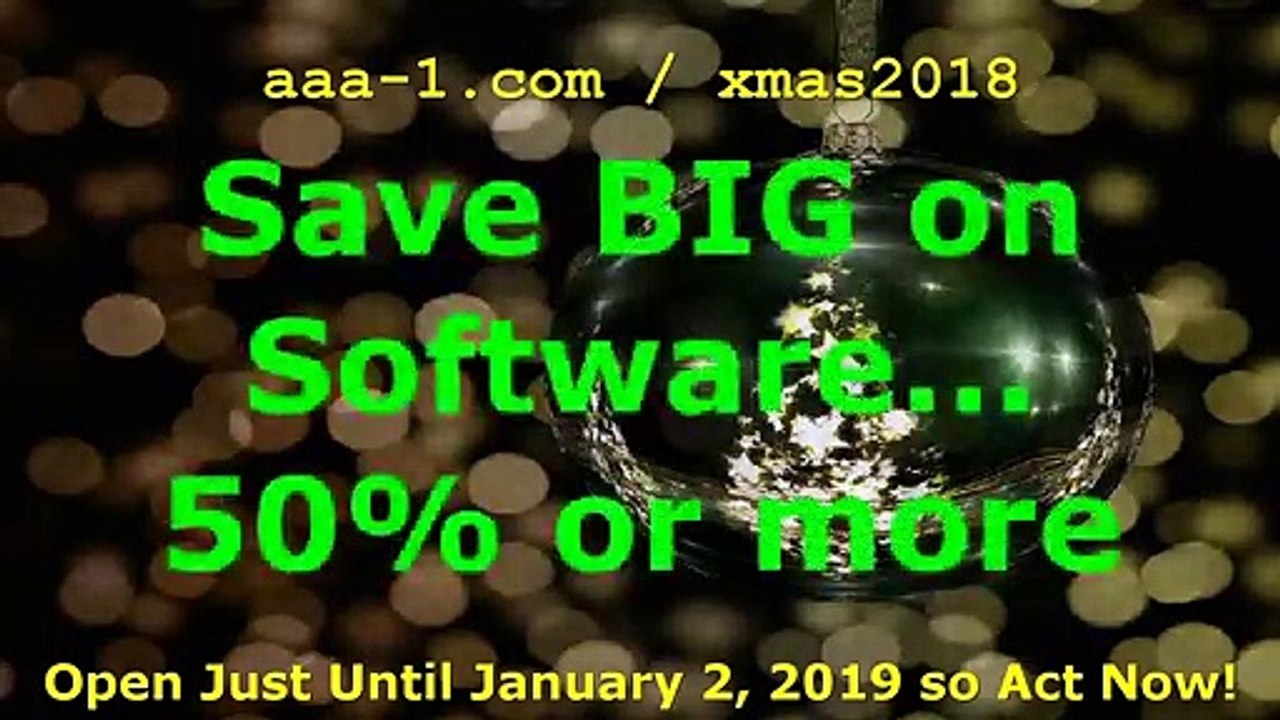 Save Big on Web D Software Tools & Training! Huge Sale until January 2