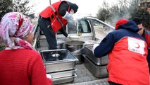 Türk Kızılayı Manisa'da deprem tatbikatı yaptı