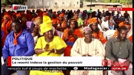 REPLAY - JT Français 20h - Pr : SARAH CISSÉ - 27 Décembre 2018
