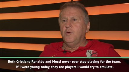 Ronaldo and Messi are superb role models - Zico