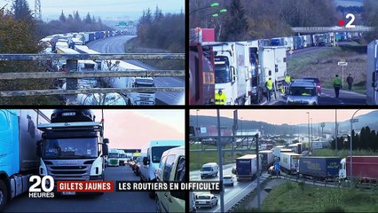"Gilets jaunes" : les routiers demandent des comptes à l'État