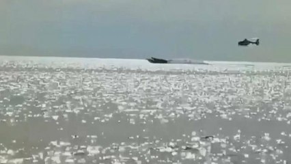 Hubschrauber jagt Schnellboot: 3 mutmaßliche Drogenhändler festgenommen