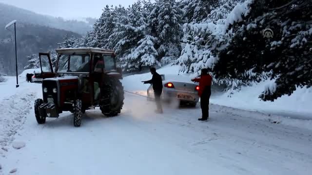 Abant Tabiat Parkı'na Ziyaretçi Akını