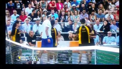 Tennis - Dangers Of Being A Ball Kid