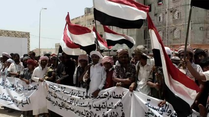 اليمن- احتجاجات شعبية دعمتها الأحزاب السياسية رافضة للوجود السعودي