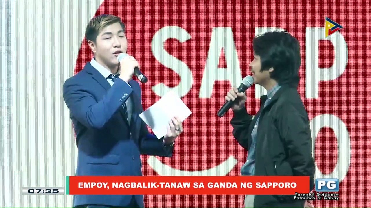 FIFIRAZZI: Empoy, nagbalik-tanaw sa ganda ng Sapporo