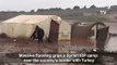 Syrian IDP camp flooded after heavy rains