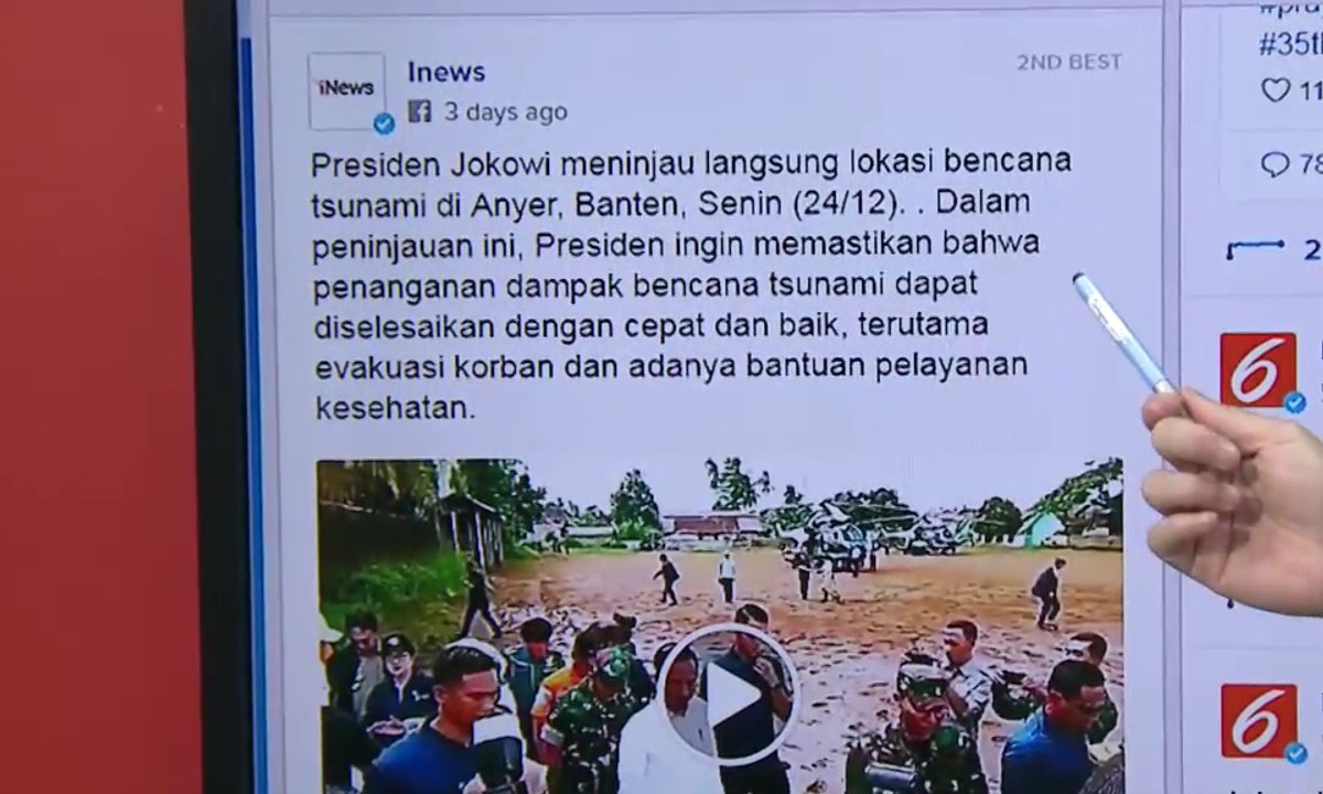 Tsunami di Banten Jadi Sorotan Netizen