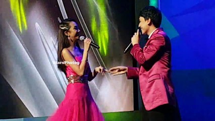 Maymay Entrata at Edward Barber NAG-PAKILIG  sa Stage ng MMFF 2018 Awards Night!