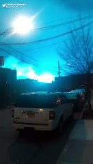 Enorme explosion cette nuit à New York d'un transformateur électrique qui provoque un vent de panique dans la ville