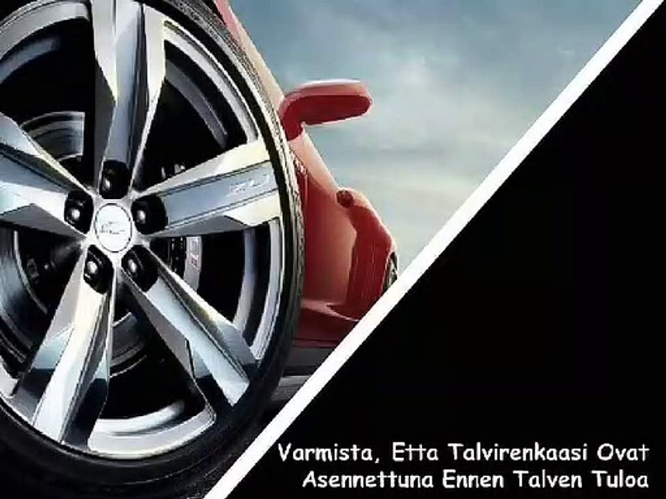 Varmista, Etta Talvirenkaasi Ovat Asennettuna Ennen Talven Tuloa
