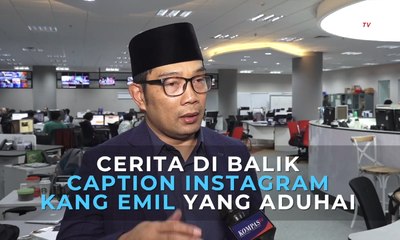 Cerita di Balik Caption Instagram Kang Emil yang Aduhai