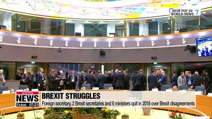 Brexit struggles in 2018 leave 'no deal' cliff-edge on the horizon