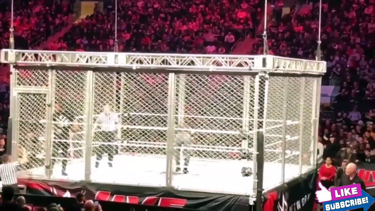 28/12/2018 Seth Rollins Vs Dean Ambrose Steel Cage Match MSG   WWE MSG Live event highlights