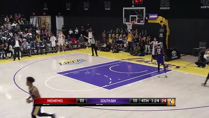 Travis Wear (20 points) Highlights vs. Memphis Hustle