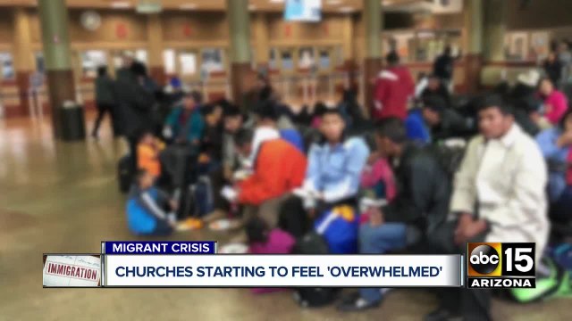 Valley churches stretched thin by constant aid to migrants released by ICE