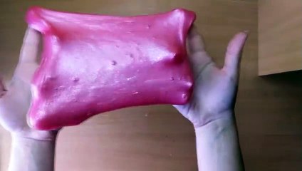 Making Slime with balloons and coloring slime with makeup