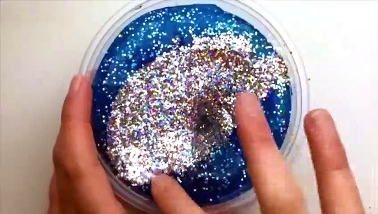 Glitter Slime ASMR 2018 || The Most Satisfying Glitter Slime Mixing you EVER Seen #325