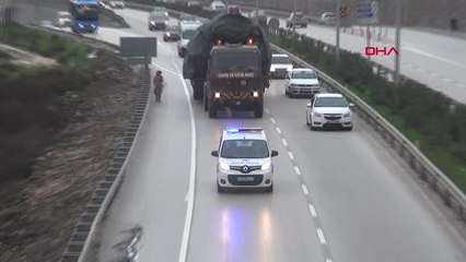 Hatay Sınıra Askeri Sevkiyat