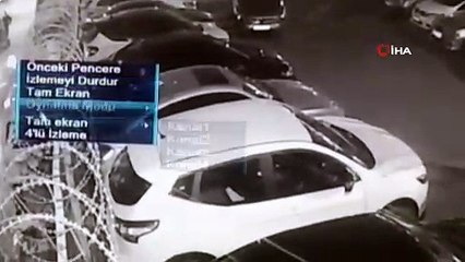 Bahçelievler'de akıl almaz kaza kamerada