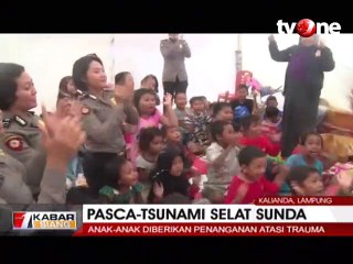 Anak Korban Tsunami Dapat Terapi Trauma Healing