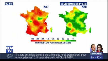 La douceur des températures a retardé la grippe cette année