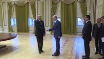 İçişleri Bakanı Soylu, Azerbaycan Cumhurbaşkanı Aliyev'le Görüştü