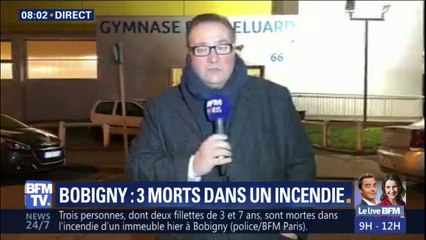 Incendie à Bobigny: à la connaissance du maire, "il n'y avait pas de problème d'insalubrité"