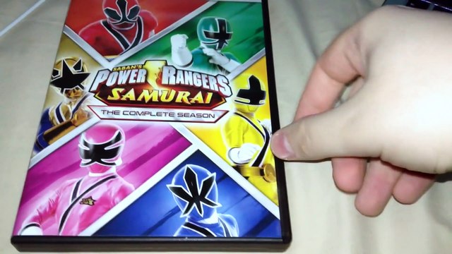 Power Rangers Samurai: The Complete Season DVD Unboxing