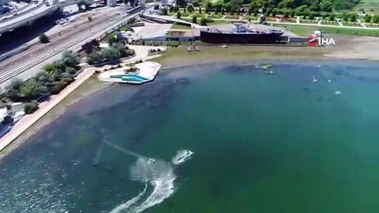 500 bin kişiyi ağırlayan 'Bandırma Gemi Müzesi' havadan görüntülendi